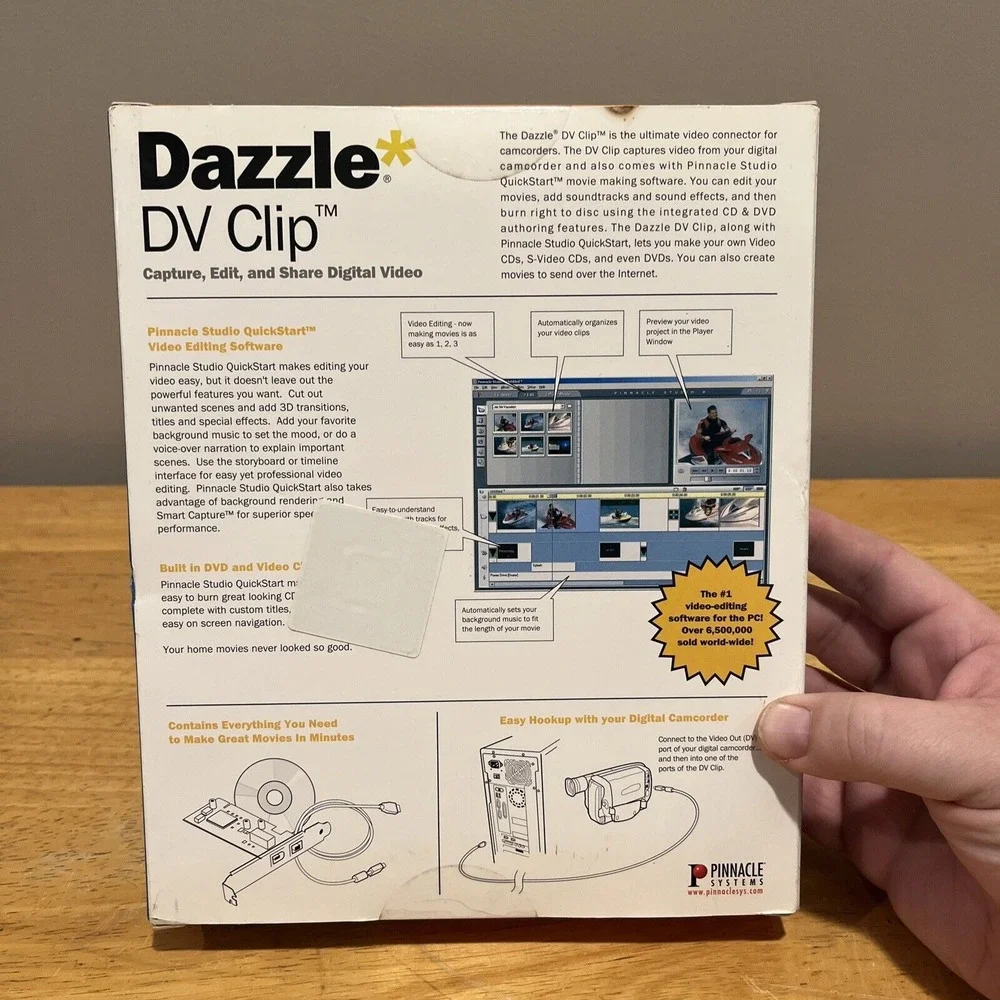 Brand New Dazzle DV Clip (Easy DV‎ Movie Making In Mintues)